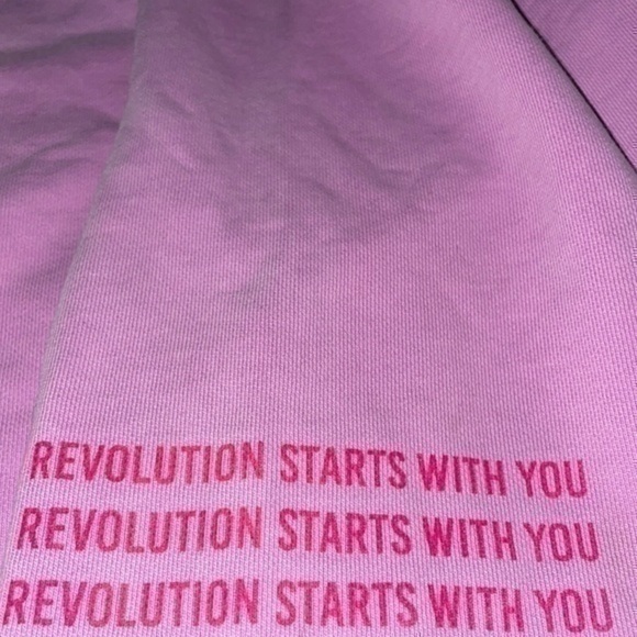 Mayfair the label power to the youth crew pullover sweatshirt in lilac one size - Picture 6 of 12